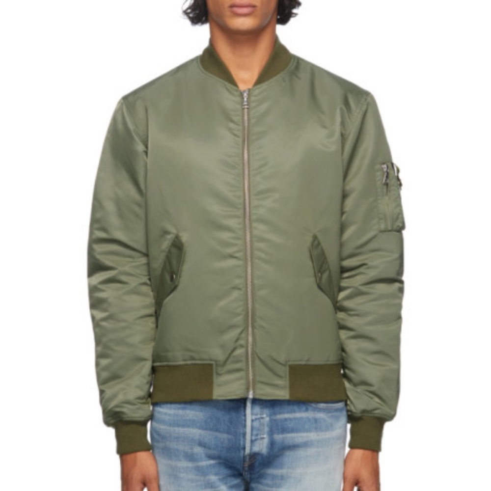 John Elliot Khaki Bogota II Bomber Jacket